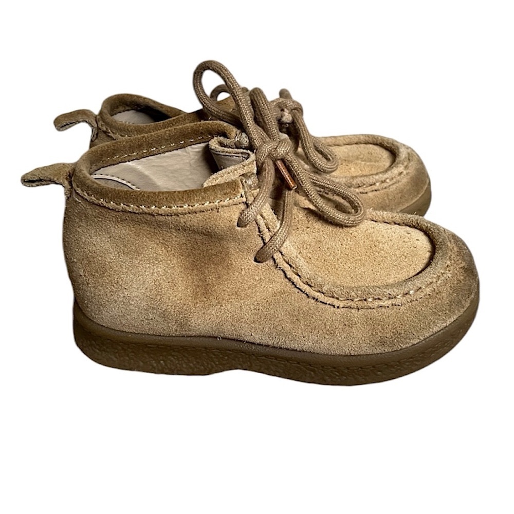Baby Gap | Retro Style Suede Chukka Boots with flexible rubber soles | size 7